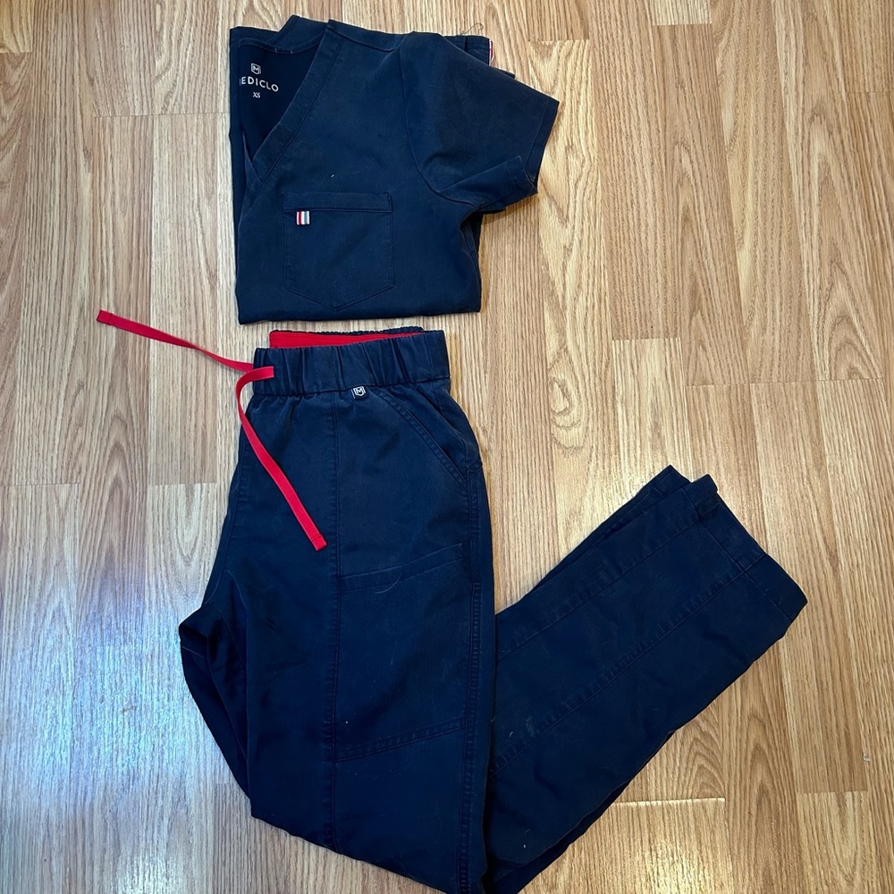 Mediclo Navy Scrub Set